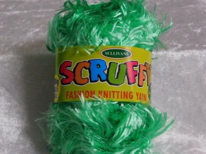 Knitting Yarn Sullivans Scruffy 100gm Apple